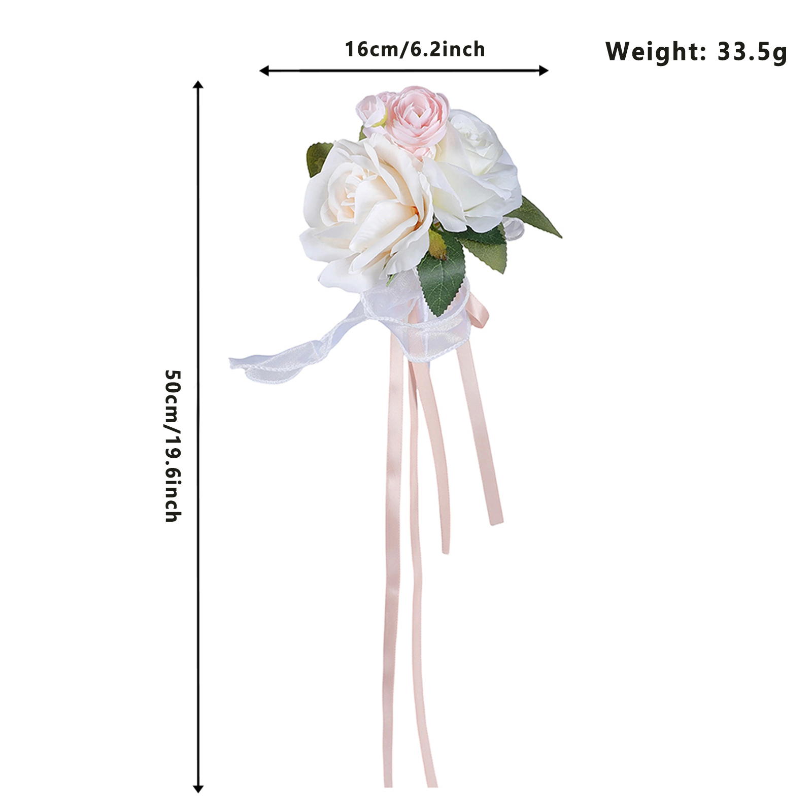 造花 ウェディングカーの装飾 リアルな造花 リボン付き ピュ - Wedding Ceremony Supply のレビューと価格