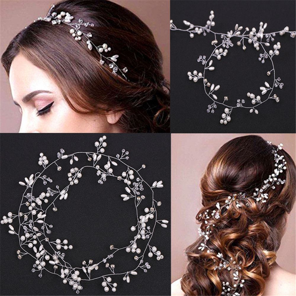 パーティーヘアジュエリー ロングチェーンヘッドピース ロマン - Wedding Supply Store のレビューと価格