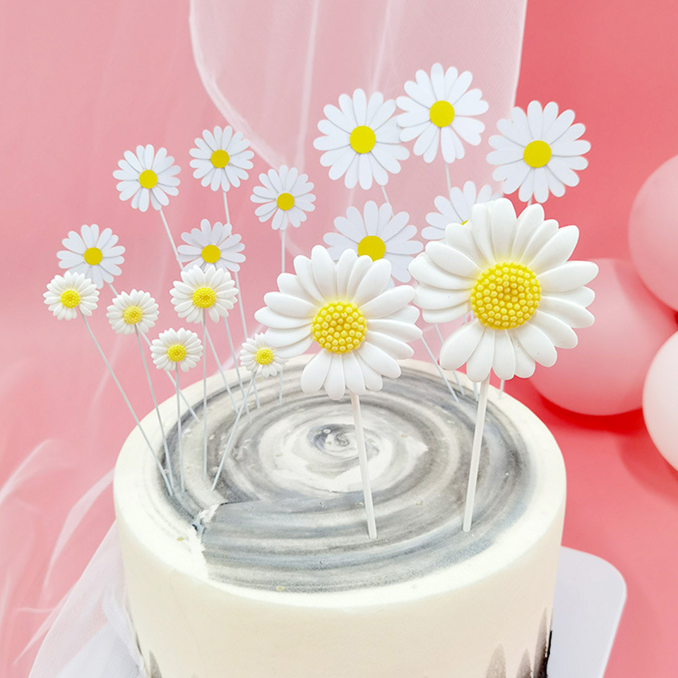 レジンのデイジーケーキデコレーション,さまざまなサイズ,デイ - Confetti Balloon Set のレビューと価格