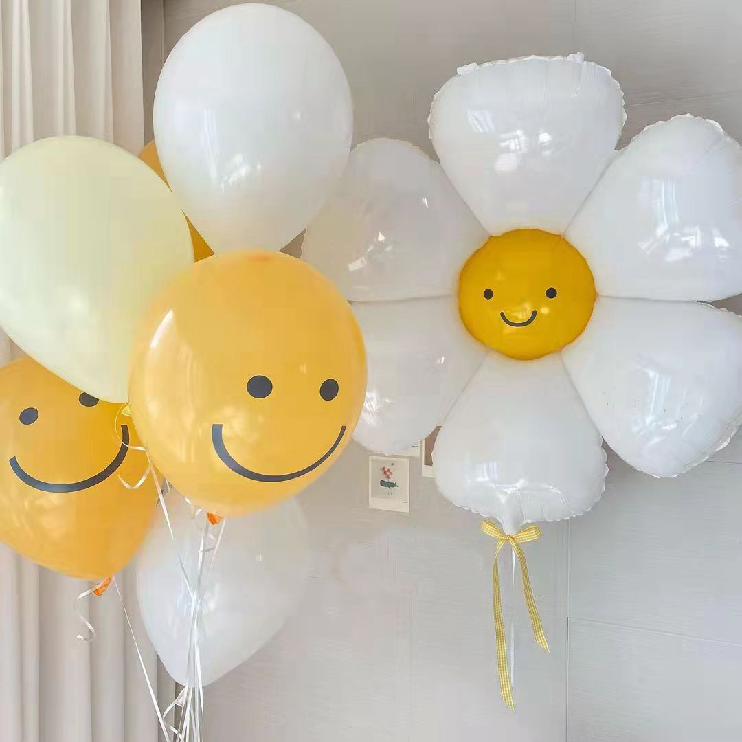 レジンのデイジーケーキデコレーション,さまざまなサイズ,デイ - Confetti Balloon Set のレビューと価格
