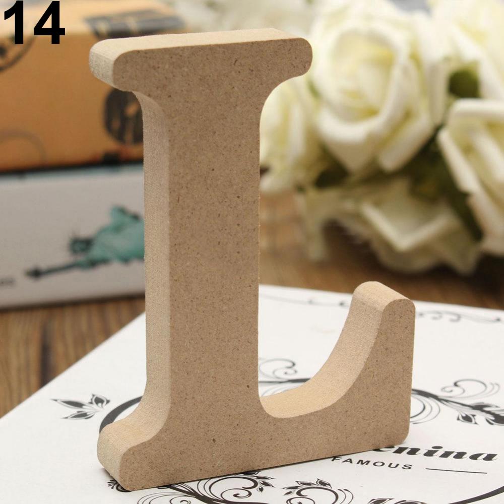 木製アルファベット文字,A-Z,パーソナライズされた名前のデ - Wedding Z のレビューと価格