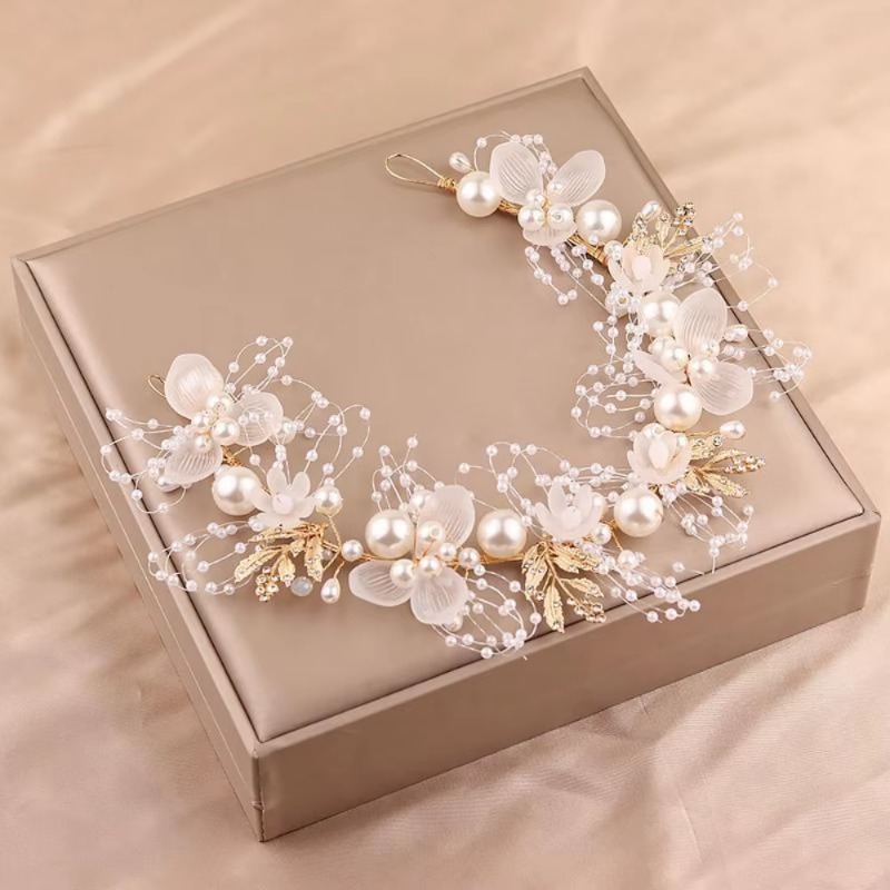 かわいいプリンセスクラウン帽子フラワーリースヘッドバンド子供 - Wedding Supply Store のレビューと価格