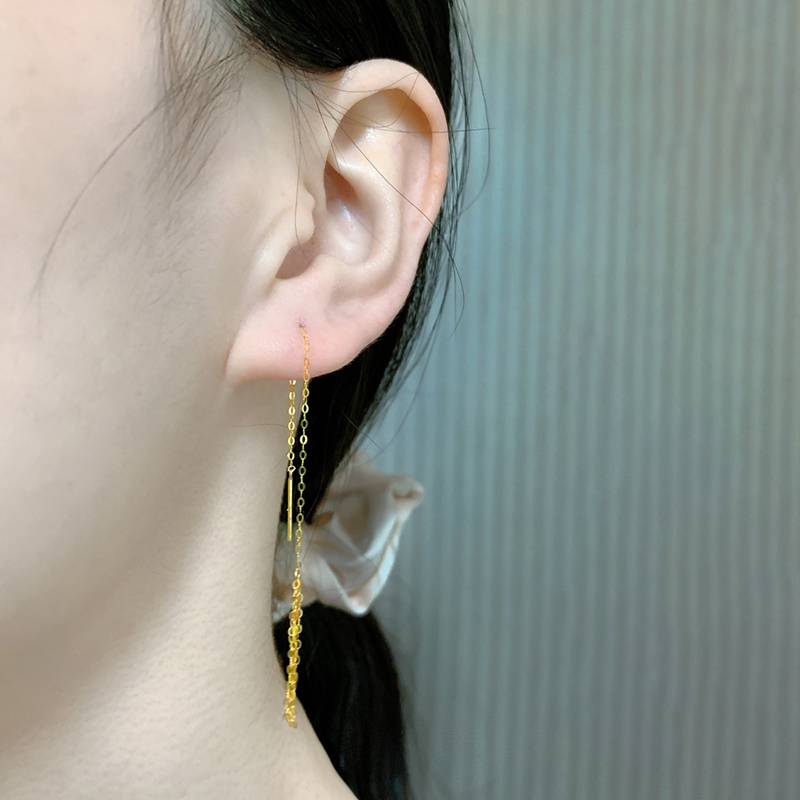 新しい 18 K イエローゴールドイヤリングファインジュエリ - Wedding Package Gold のレビューと価格